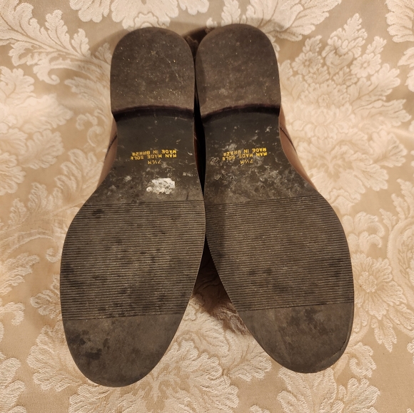 Vintage Hand Made Sole Leather Brogues Oxfords Made in Brazil by Danelle - Picture 9 of 9